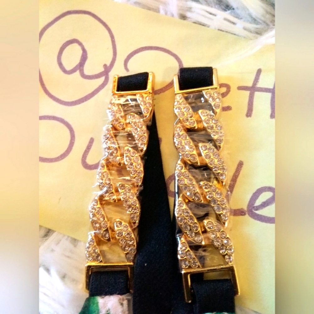 🏝 VS 🌺 Very Sexy Chain Strap Satin Thong Panty 🌺 - Picture 3 of 16